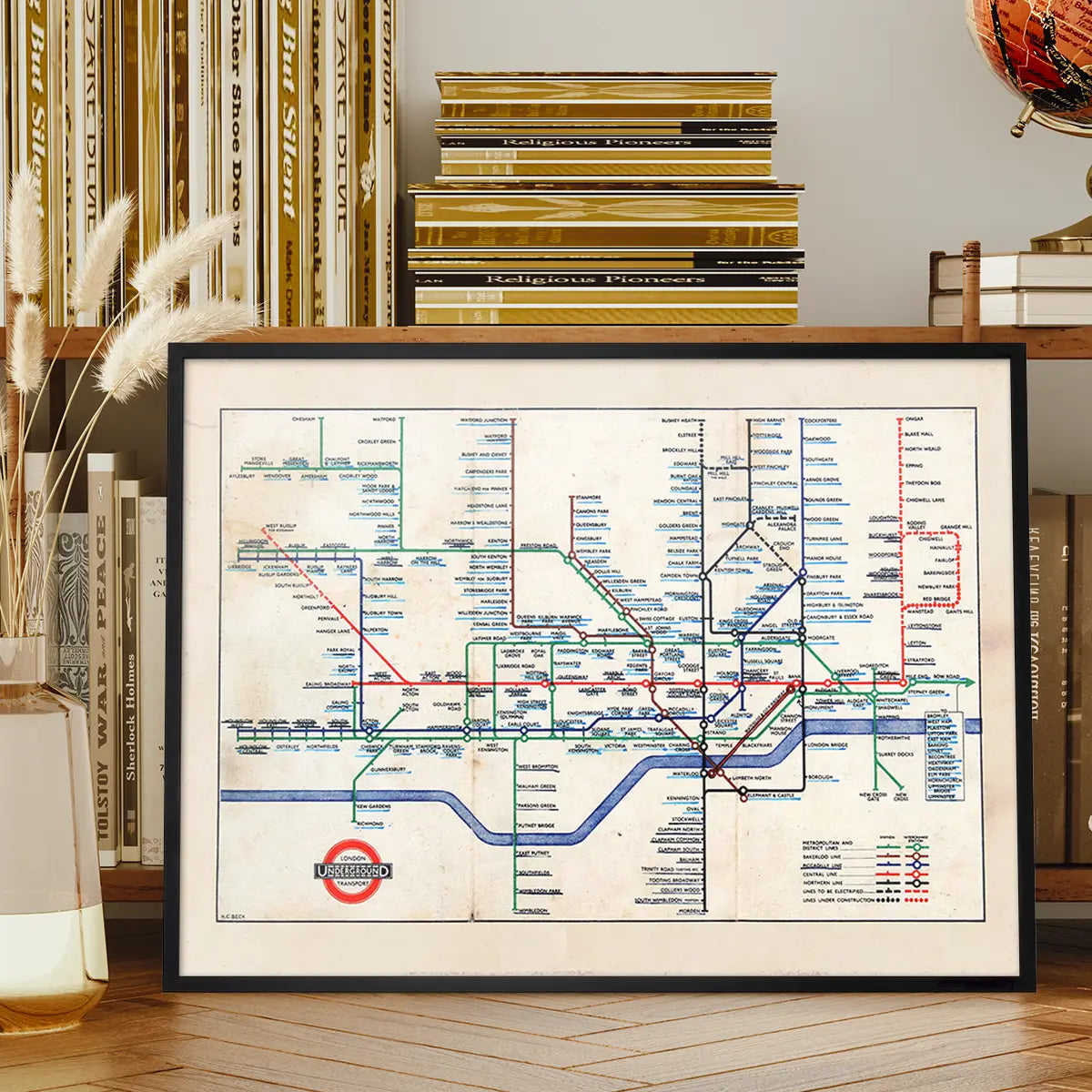 1947 London Underground Map