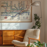 1947 London Underground Map