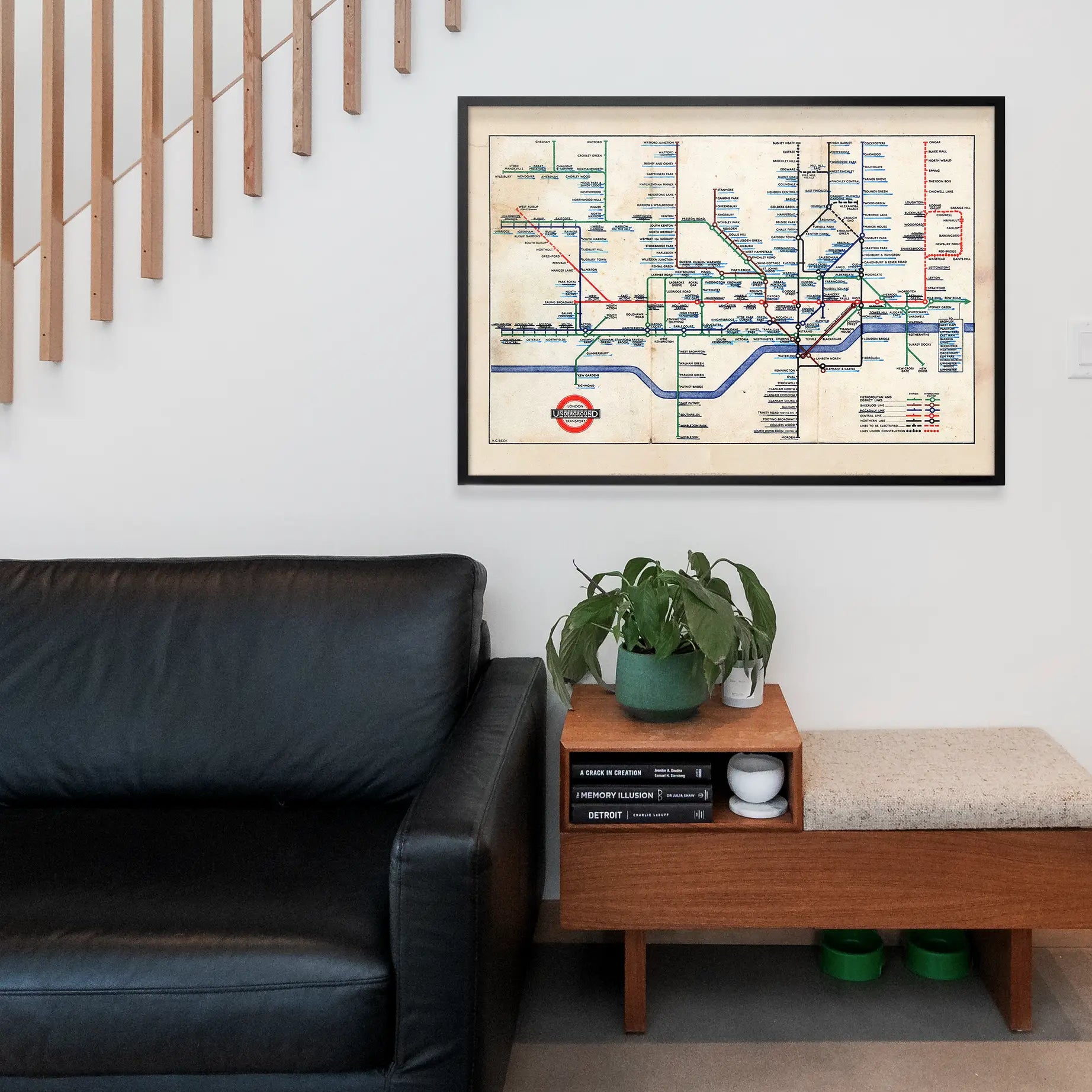1947 London Underground Map