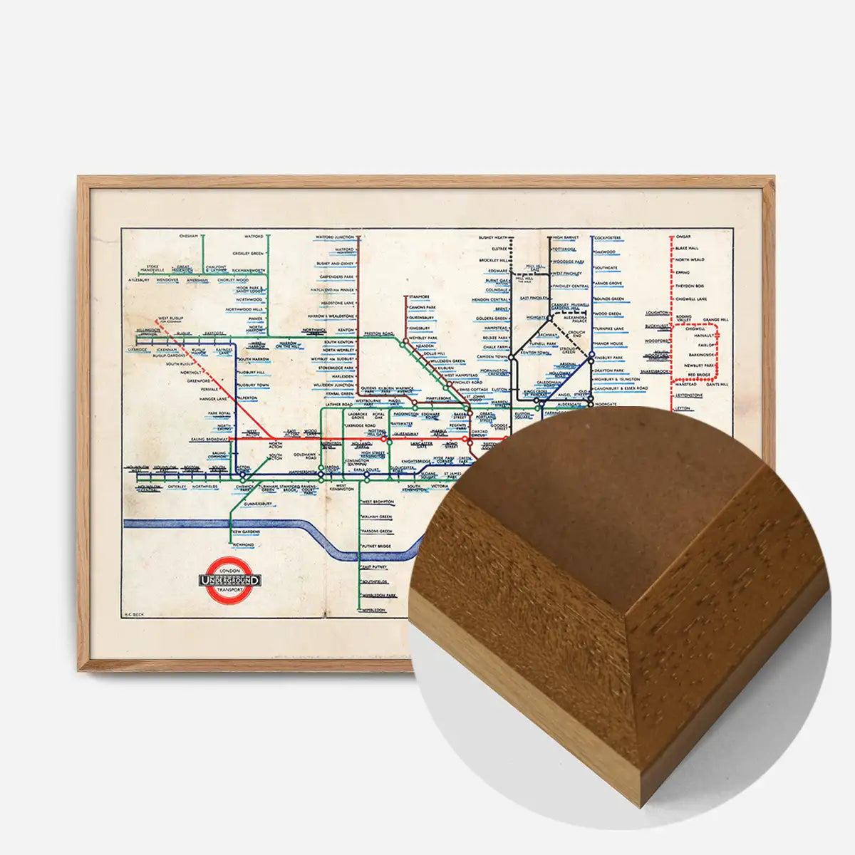 1947 London Underground Map