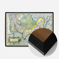 Antique Maps of Asia Abraham Ortelius from 1570
