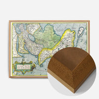 Antique Maps of Asia Abraham Ortelius from 1570