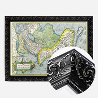 Antique Maps of Asia Abraham Ortelius from 1570