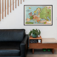 Bacon's standard map of Europe by George Washington Bacon