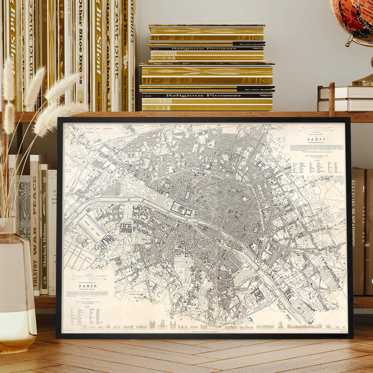 Eastern Division Of Paris 1834 By W B Clarke And James Shury