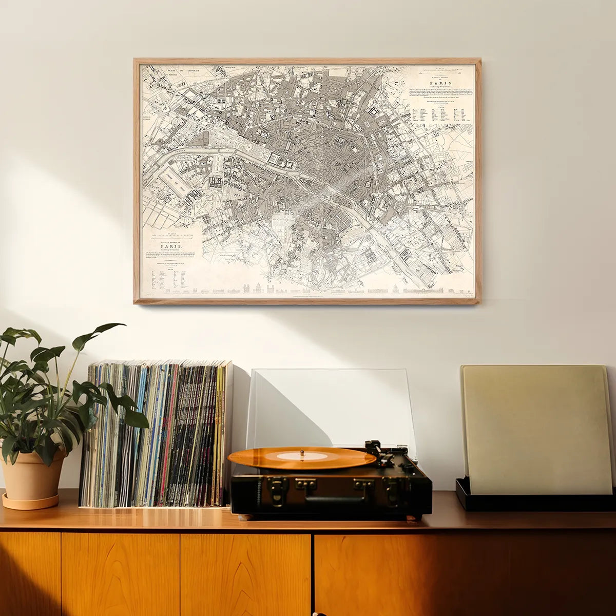 Eastern Division Of Paris 1834 By W B Clarke And James Shury
