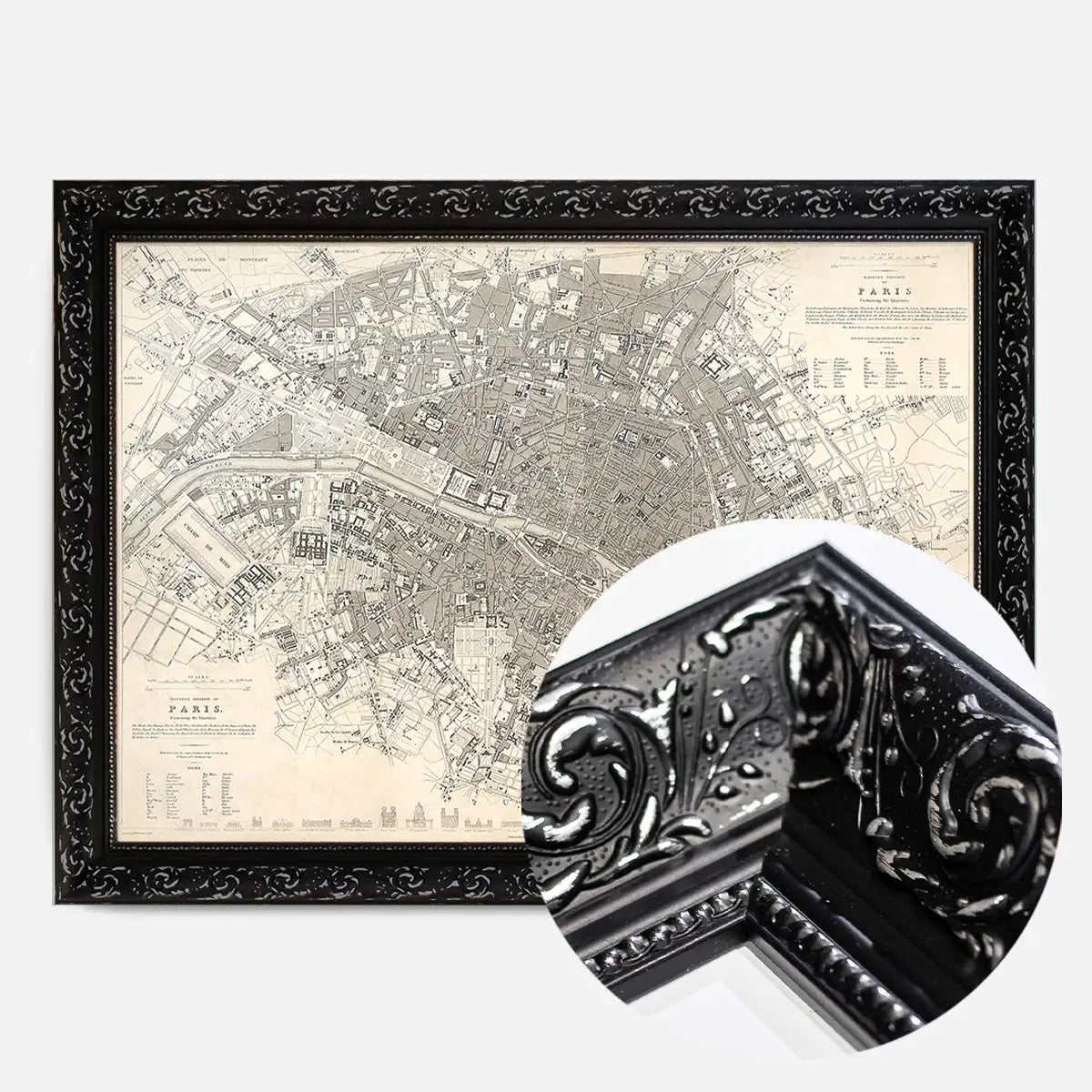 Eastern Division Of Paris 1834 By W B Clarke And James Shury