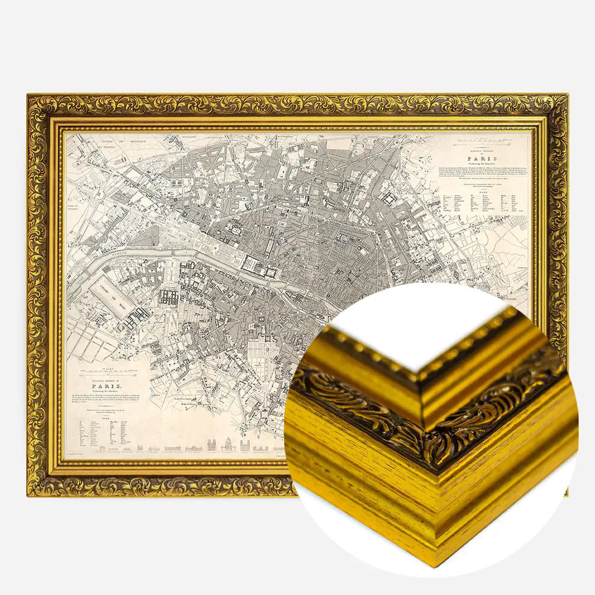 Eastern Division Of Paris 1834 By W B Clarke And James Shury