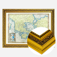 Vintage Map Of Greece By Abraham Ortelius