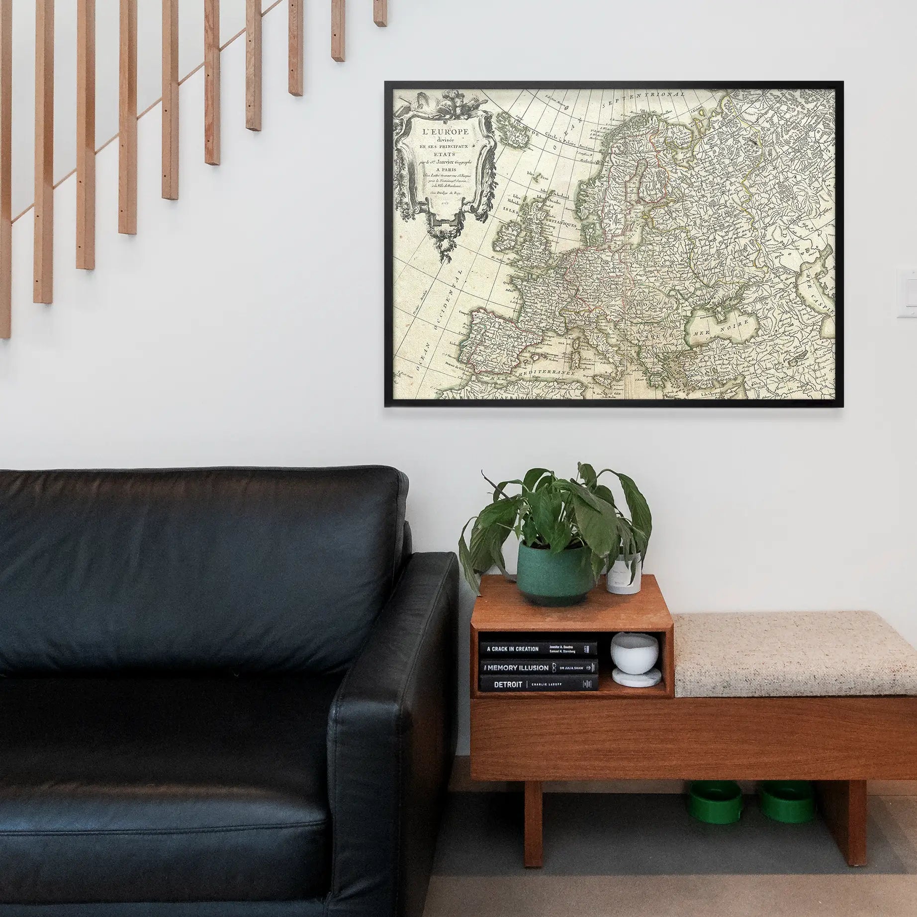 1782 Janvier Map Of Europe