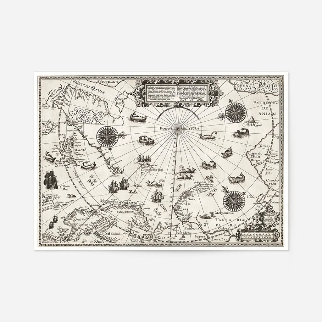 Map Arctic 1598