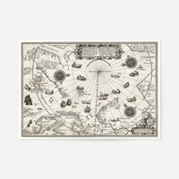 Map Of The Arctic from 1598