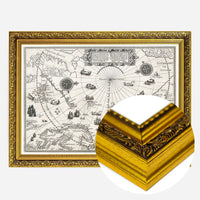 Map Of The Arctic from 1598