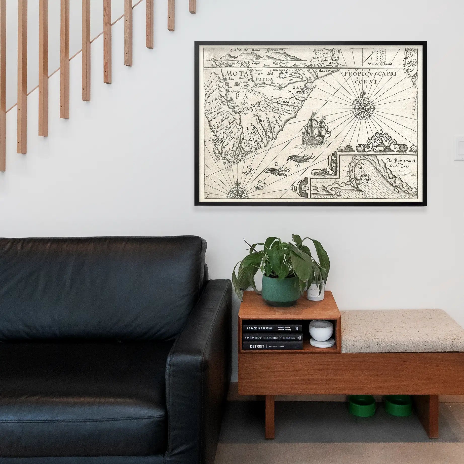 Vintage Oceanic Map