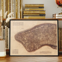 New York City From Two Miles Up In The Air 1922