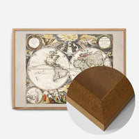 New World Map By Goos Pieter