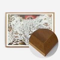 Vintage North Pole Noordpool Map