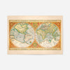 Illustrated Great World Map Of 1569 by C H Apperson