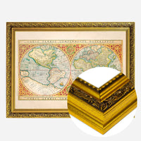 Illustrated Great World Map Of 1569 by C H Apperson