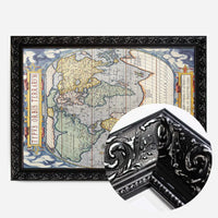 Antique Map Of The World Map Of The World by Abraham Ortelius