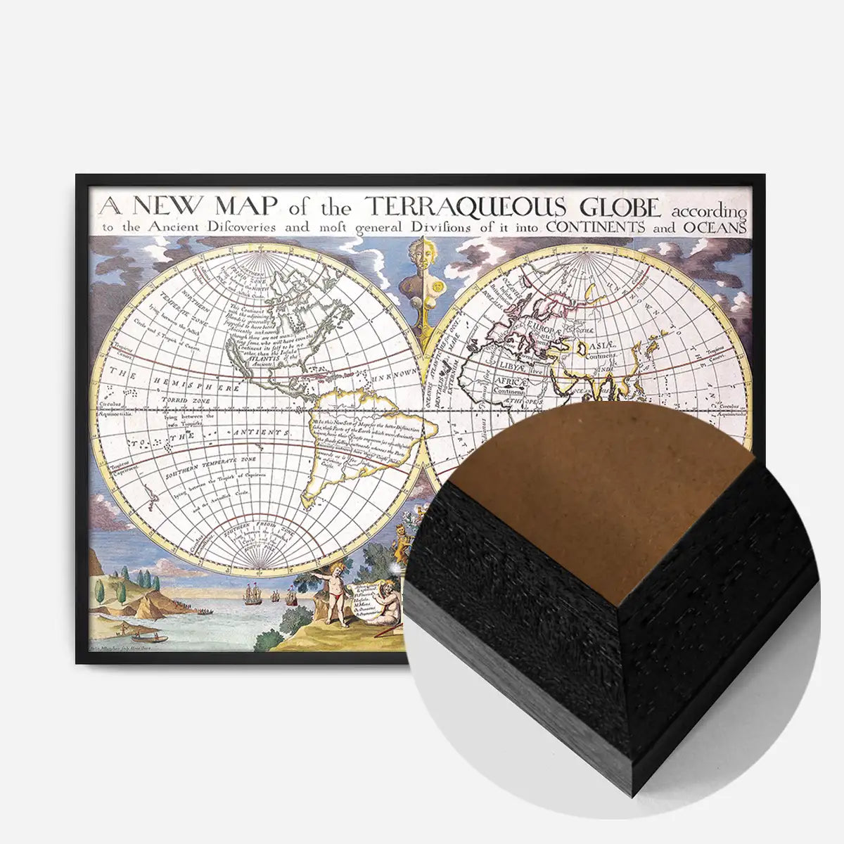 A New Map Of The Terraqueous Globe