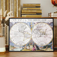A New Map Of The Terraqueous Globe