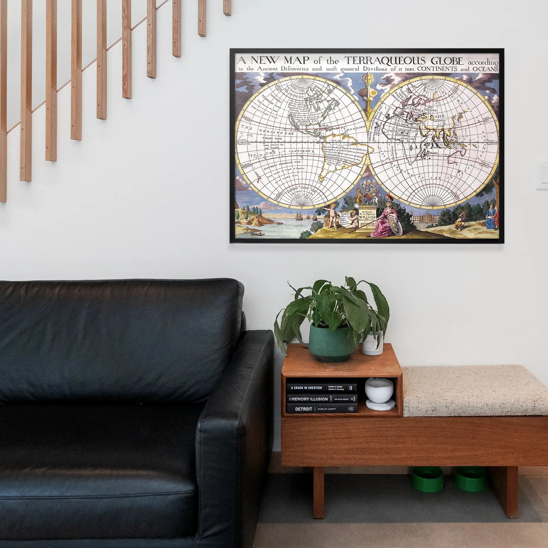 A New Map Of The Terraqueous Globe