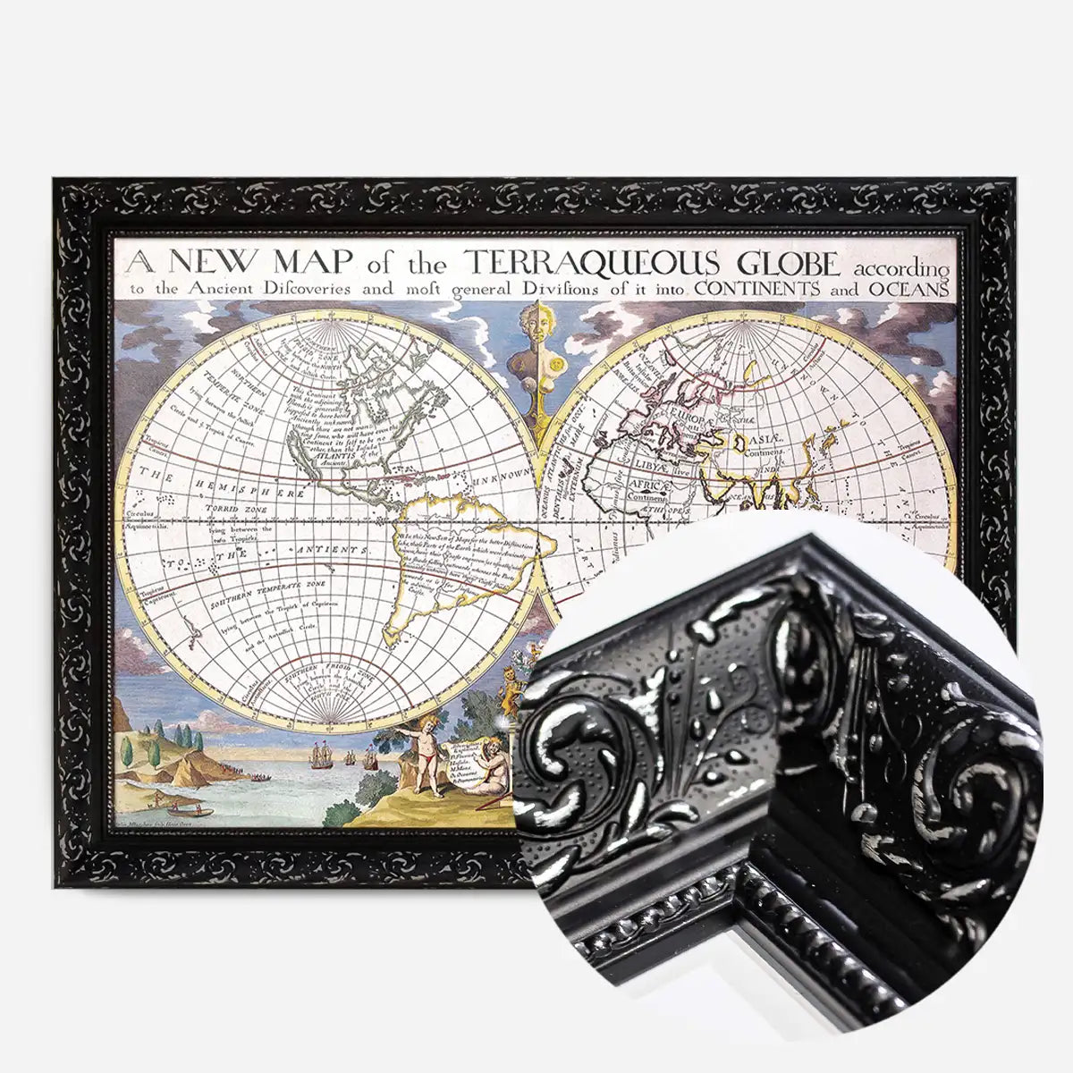 A New Map Of The Terraqueous Globe