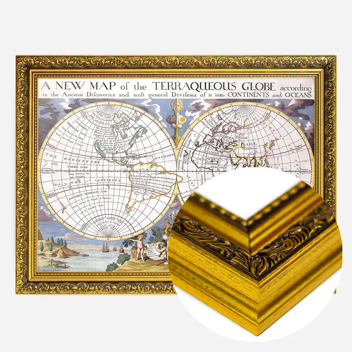 A New Map Of The Terraqueous Globe