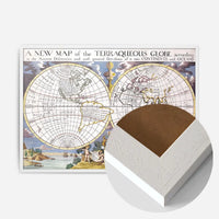A New Map Of The Terraqueous Globe