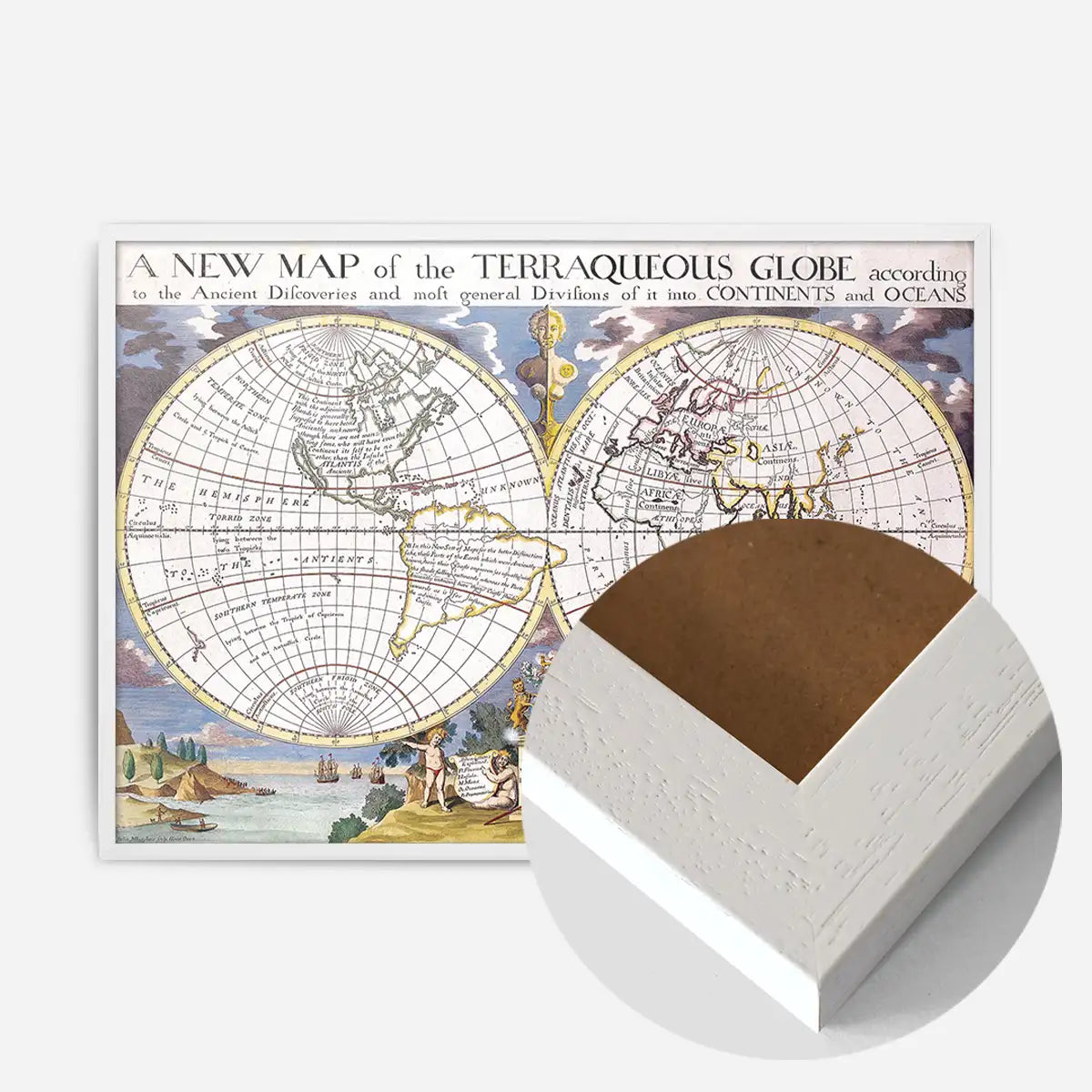 A New Map Of The Terraqueous Globe