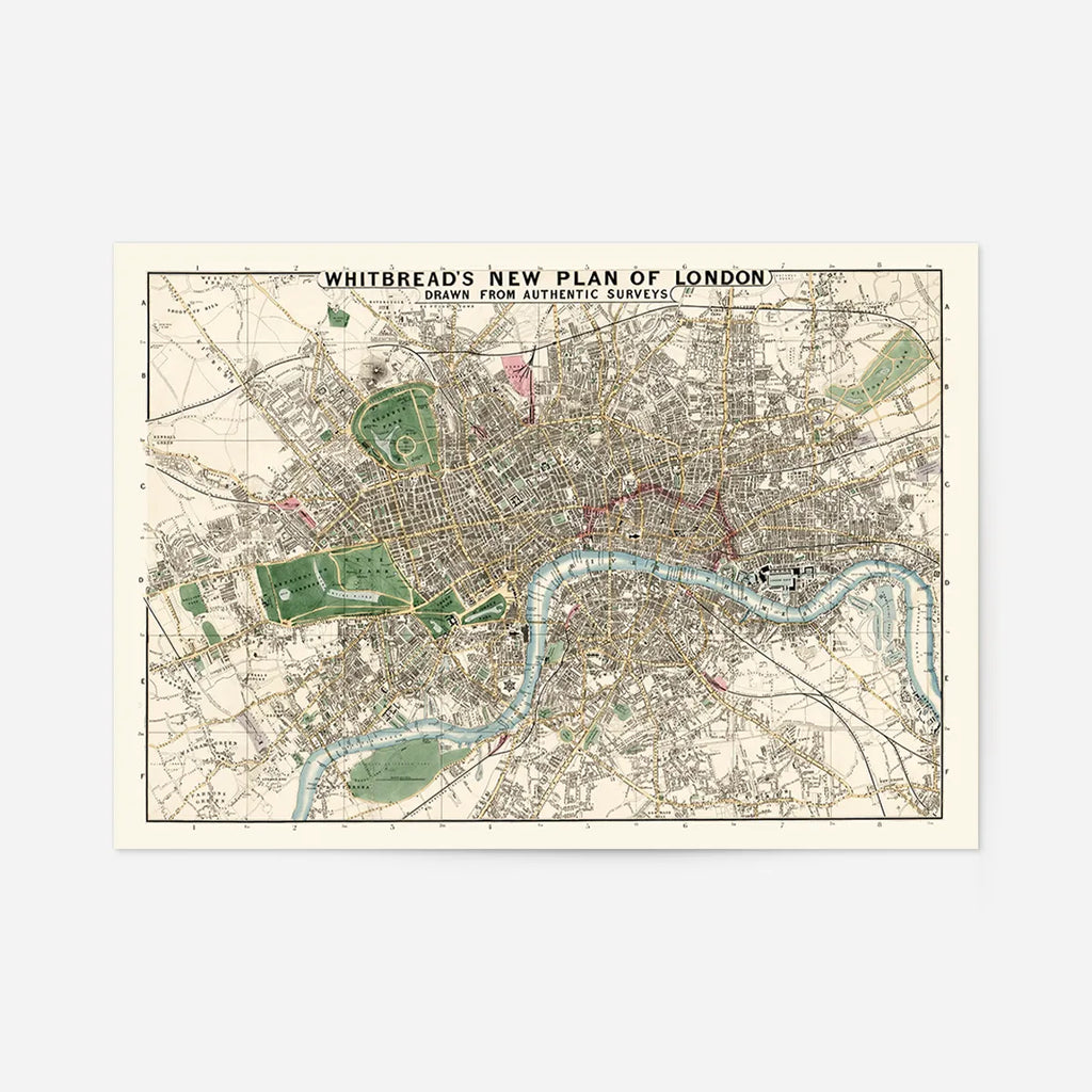 Whitbreads Plan London 1853