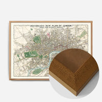 Whitbreads New Plan Of London 1853