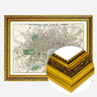 Whitbreads New Plan Of London 1853