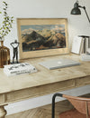 Mountains Of Scotland Landscape Illustrated Map Print