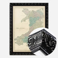 Black Ornate Frame