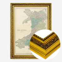 North & South Wales including Counties by Sidney Hall, Vintage 1856 Map Print