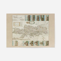 Vintage Scotland by Herman Moll Map Landscape Print