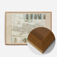 Vintage Scotland by Herman Moll Map Landscape Print