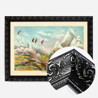 Nature in Ascending Regions Map Print by Levi Walter Yaggy