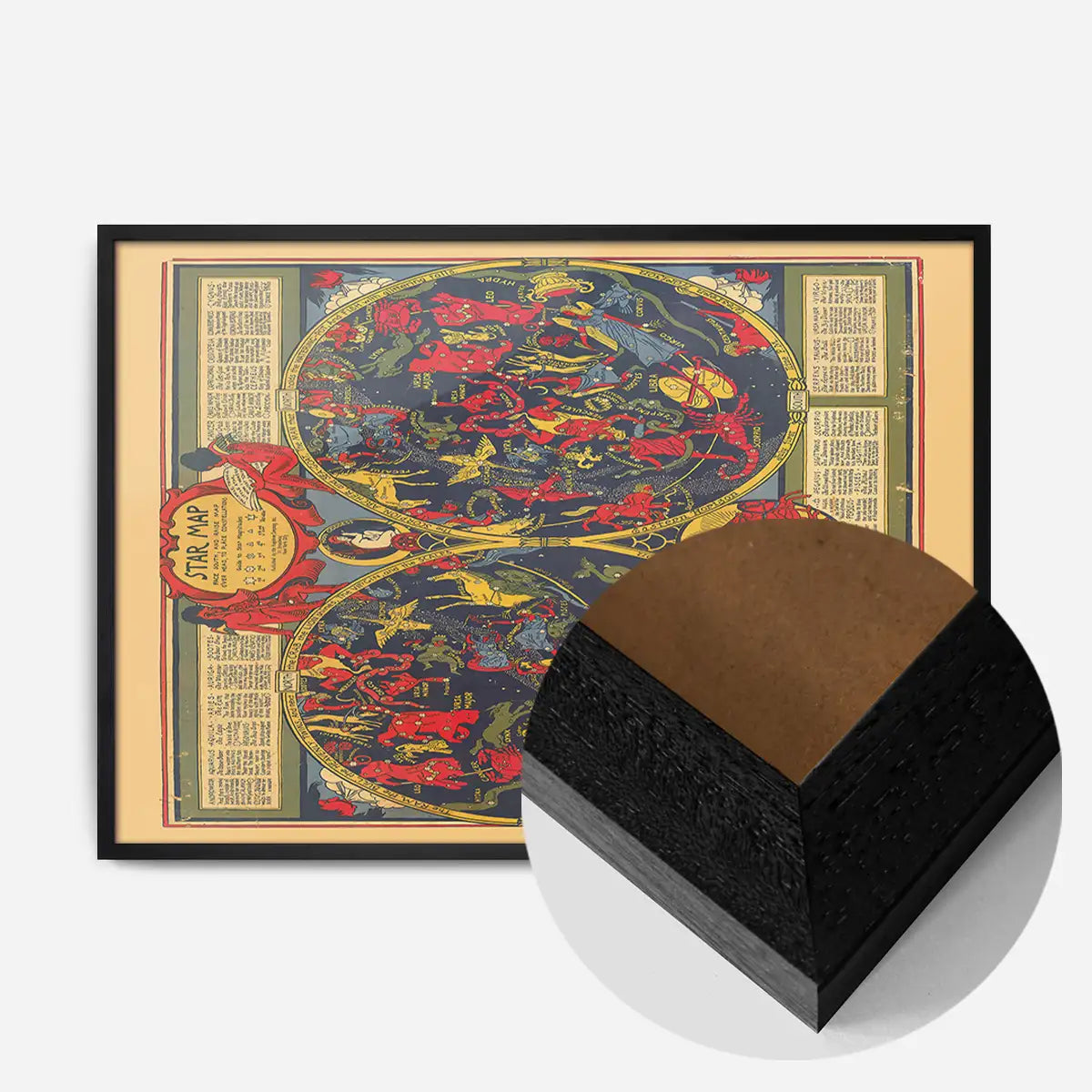 Starsign Map Print by Elizabeth Shurtleff