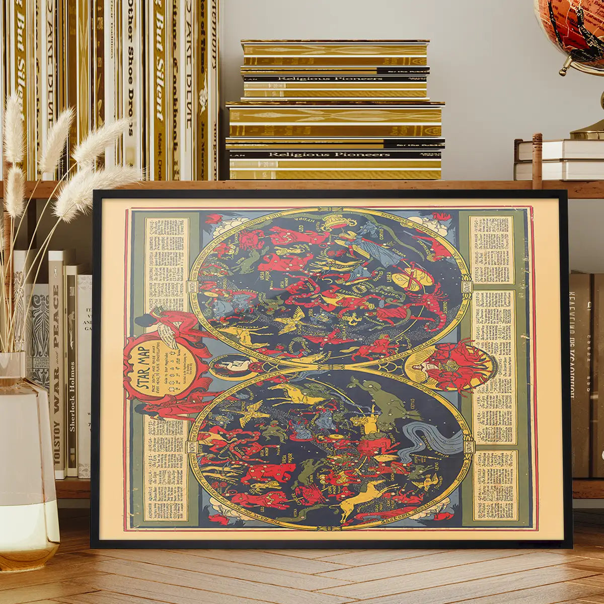 Starsign Map Print by Elizabeth Shurtleff