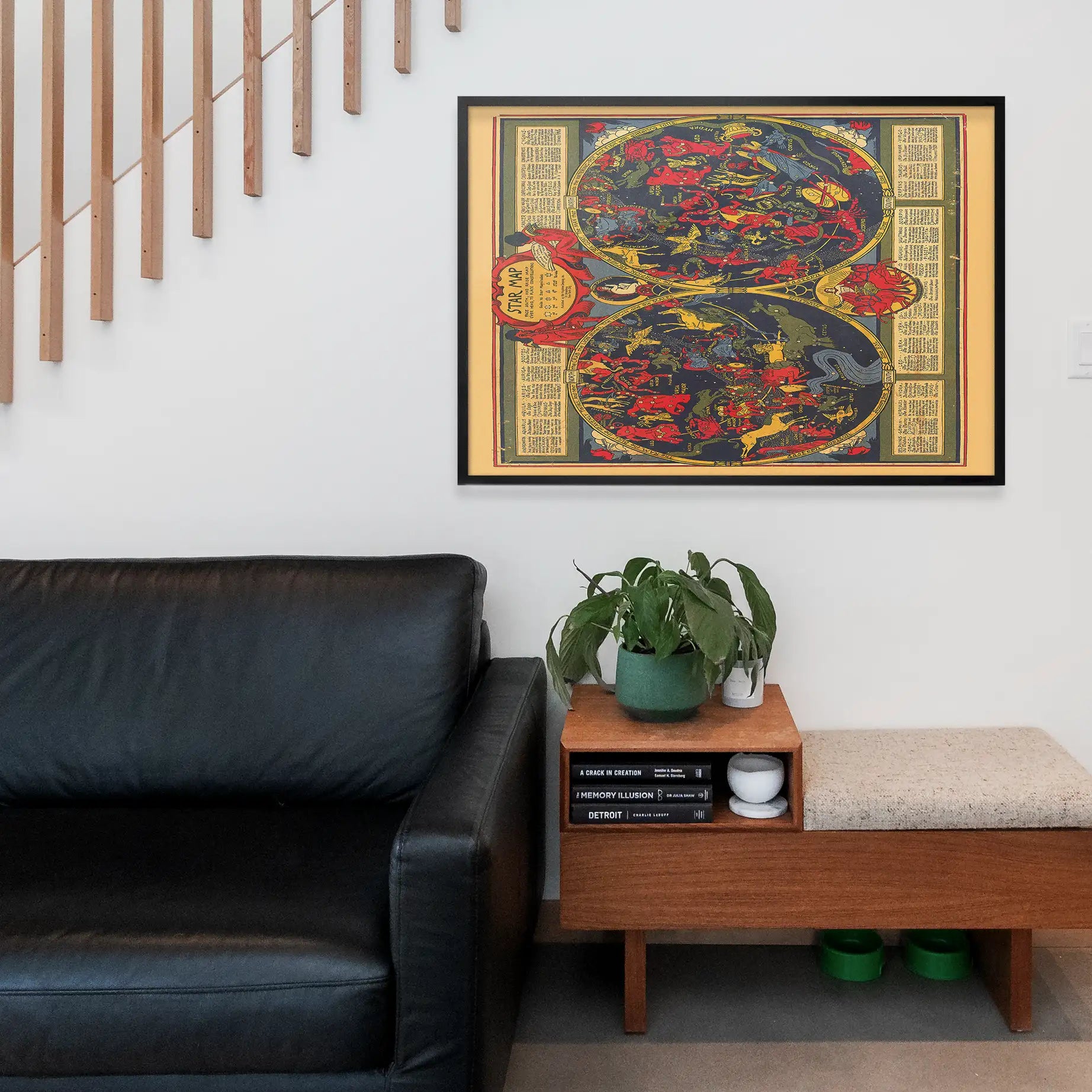 Starsign Map Print by Elizabeth Shurtleff