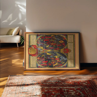 Starsign Map Print by Elizabeth Shurtleff