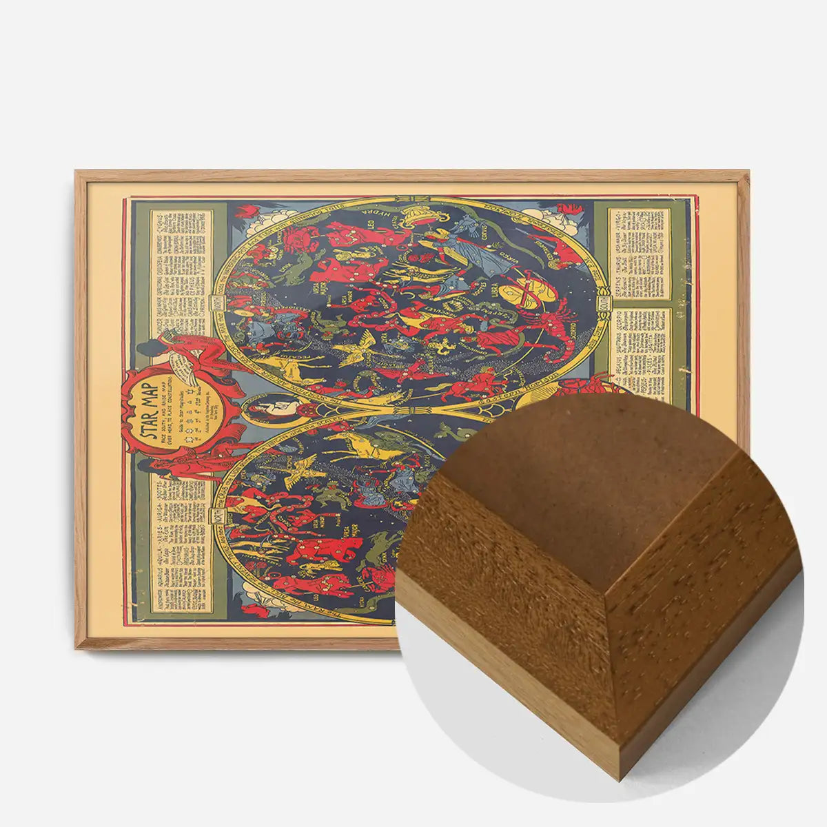 Starsign Map Print by Elizabeth Shurtleff