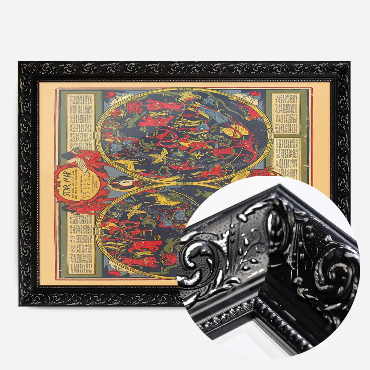 Starsign Map Print by Elizabeth Shurtleff