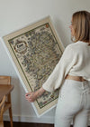 1933 Pictorial Plan of Ireland Map Print