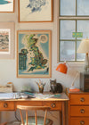 Vintage Map of Industrial Great Britain Map Print