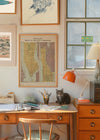 The Borough of Manhattan by the Evening Post Map Print