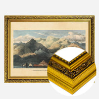 Mountains Of Scotland Landscape Illustrated Map Print